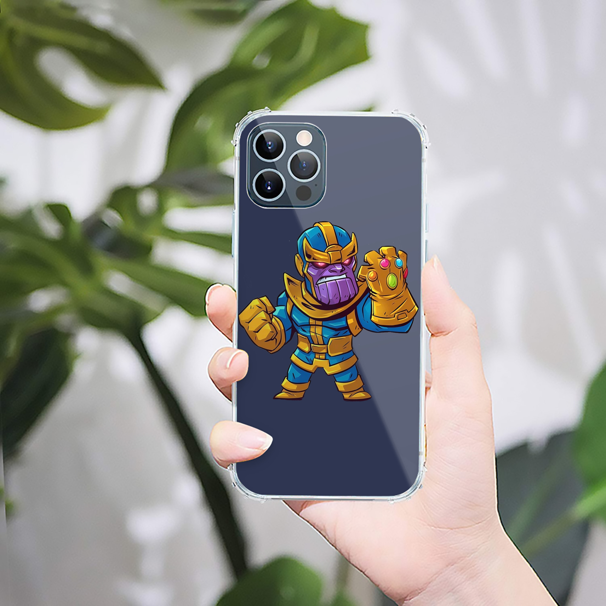 （画像用） アベンジャーズ The Avengers 【iPhone 12シリーズ対応】透明スマホケース（クリアソフトケース）
